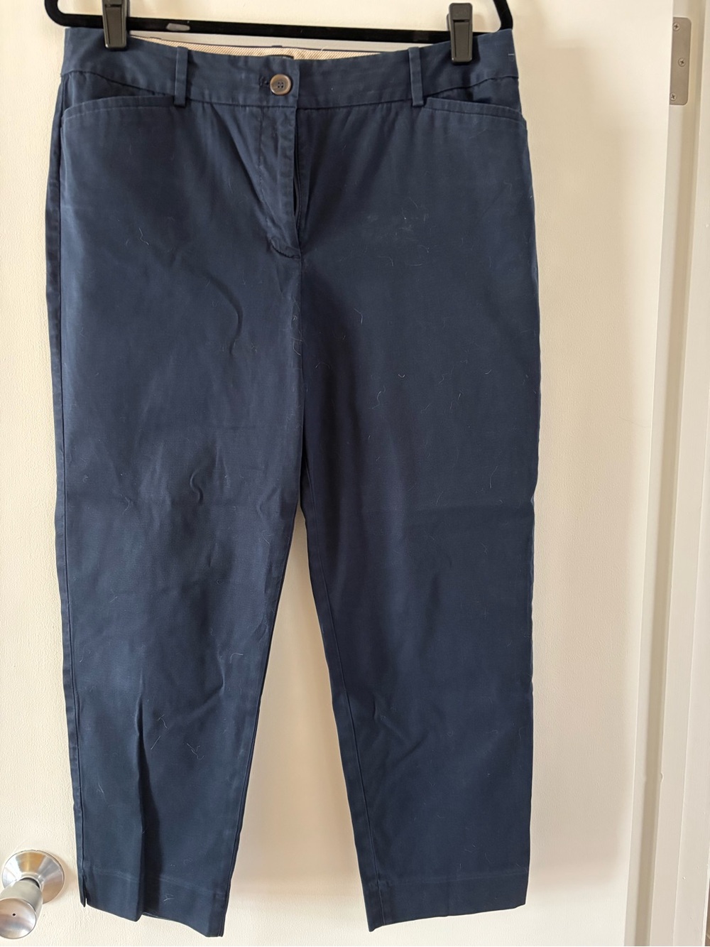Talbots Navy “The Perfect Crop”